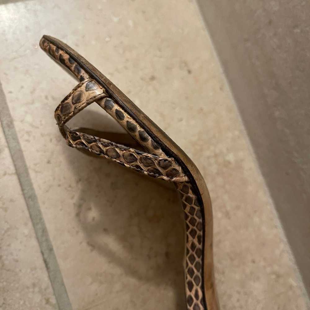 Jimmy Choo shoes snake skin - image 5