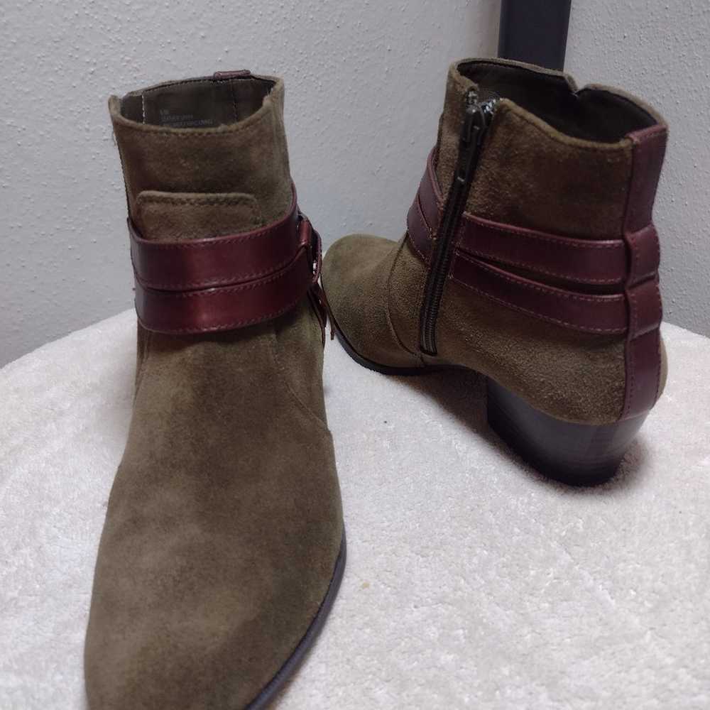 New Alex Marie Loucka Suede Ankle Boots w/Tassels… - image 10