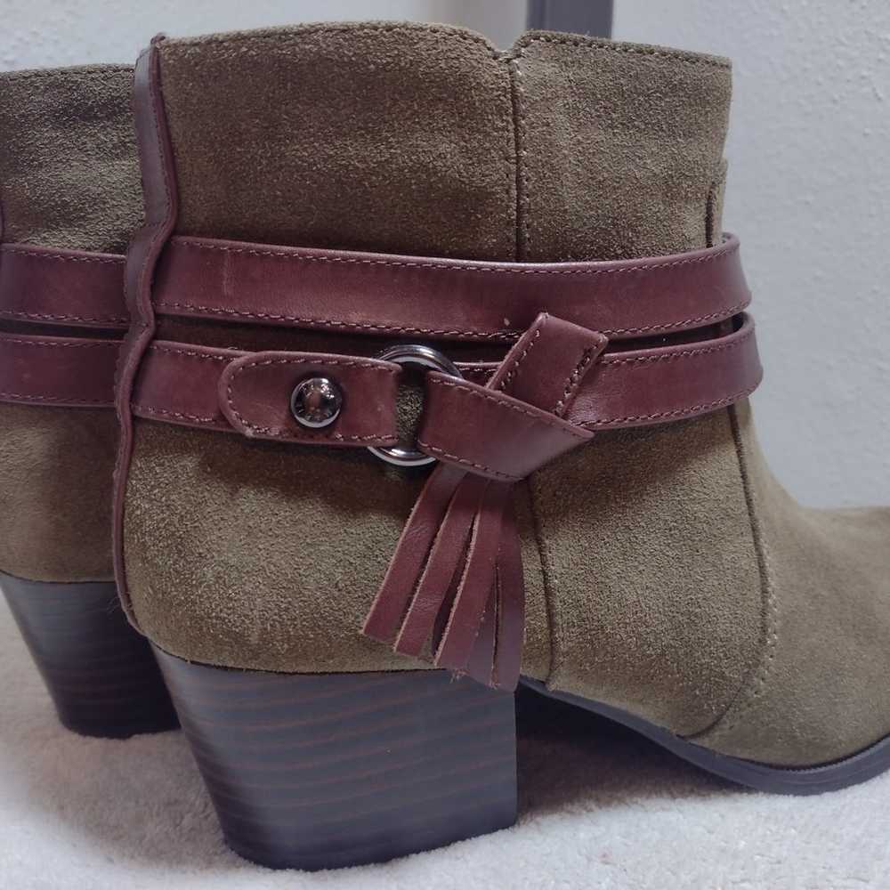 New Alex Marie Loucka Suede Ankle Boots w/Tassels… - image 5