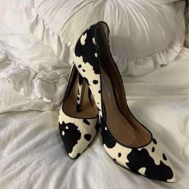 Tony Bianco Cow Print Heels size 7 - image 1