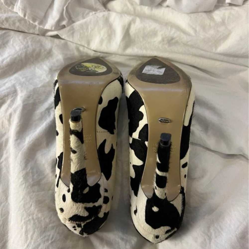 Tony Bianco Cow Print Heels size 7 - image 2