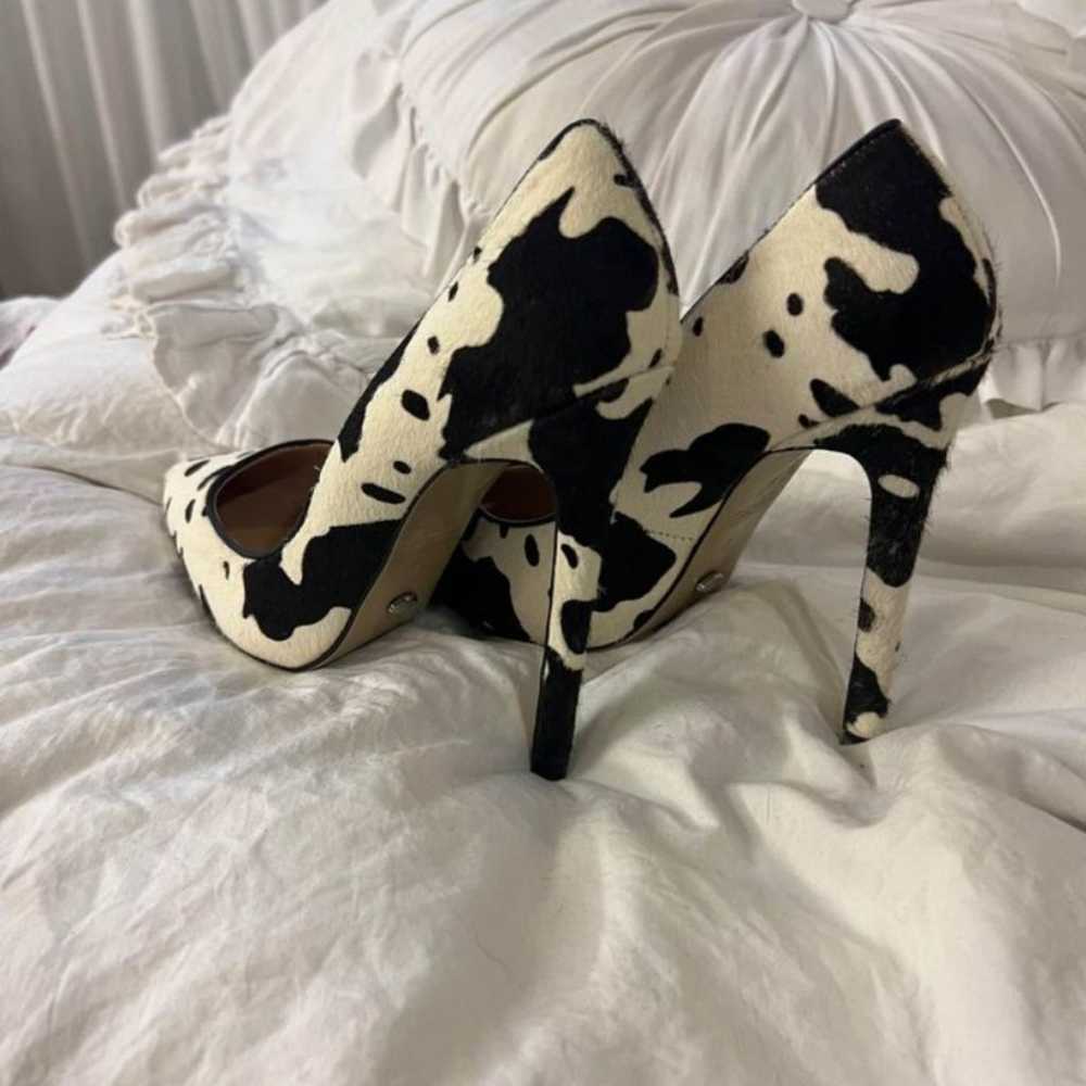 Tony Bianco Cow Print Heels size 7 - image 3