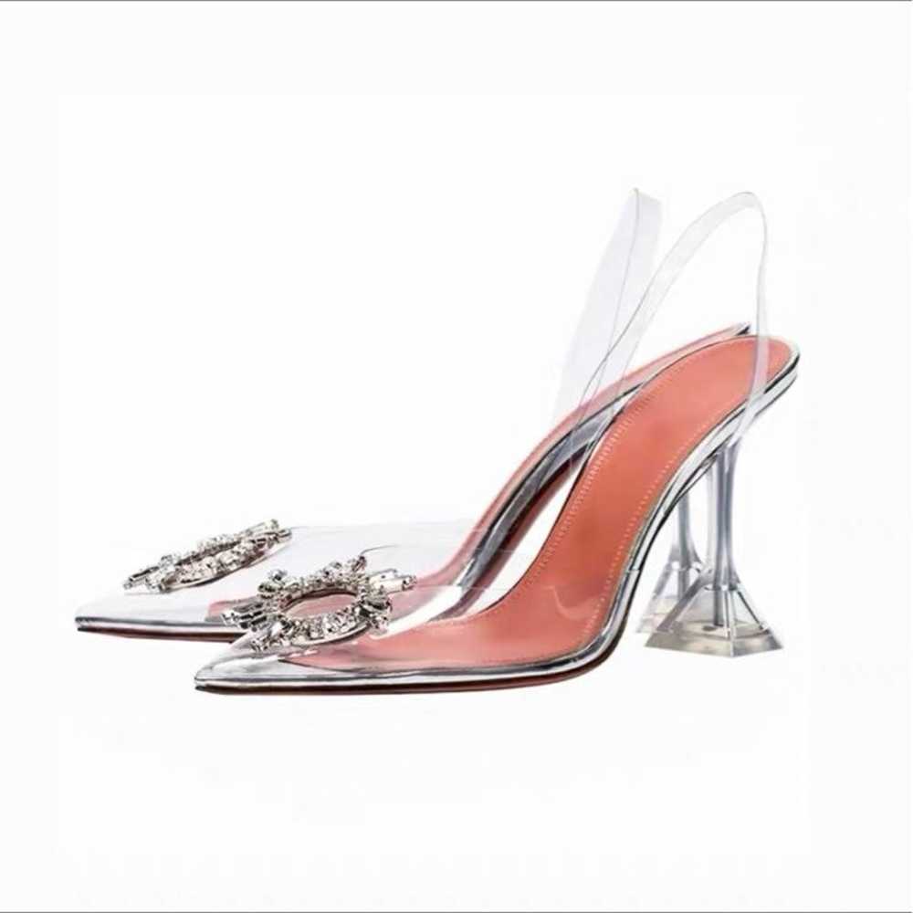Swarovski CrystL PVC heels - image 2