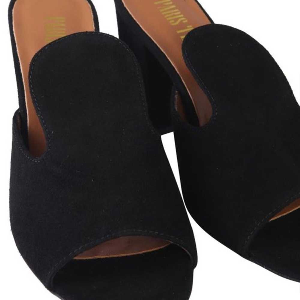 Paris Texas Suede mules size 6 - image 3