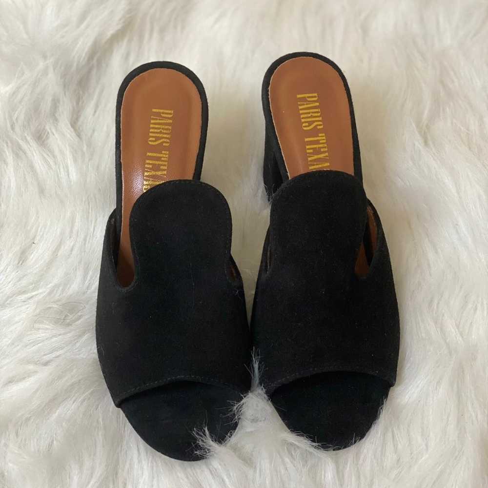 Paris Texas Suede mules size 6 - image 6