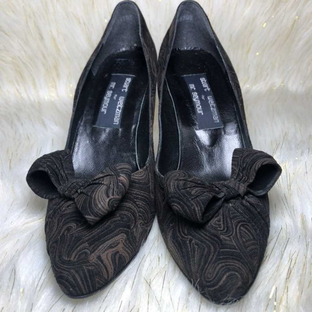 Stuart Weitzman Size 8.5 Vintage Bow Pum - image 3