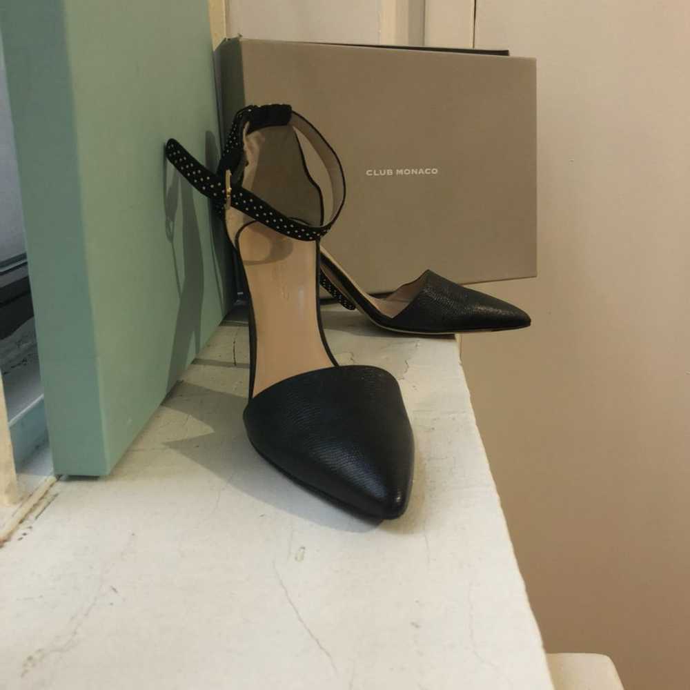 Club Monaco Leather Pumps Heels Rockstud - image 2