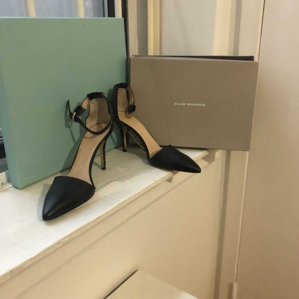 Club Monaco Leather Pumps Heels Rockstud - image 3