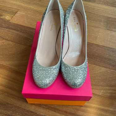 Kate Spade glitter pumps