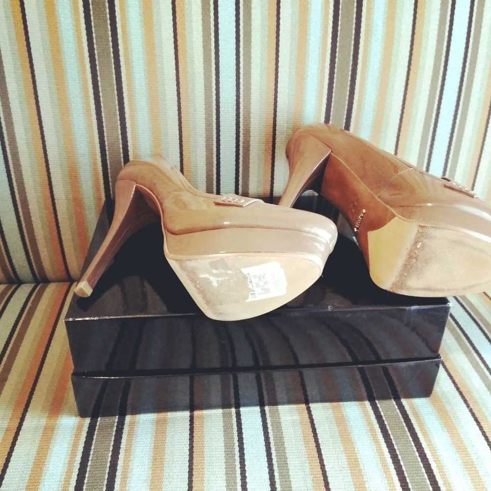 Schutz Patent Light Brown Heels - image 5