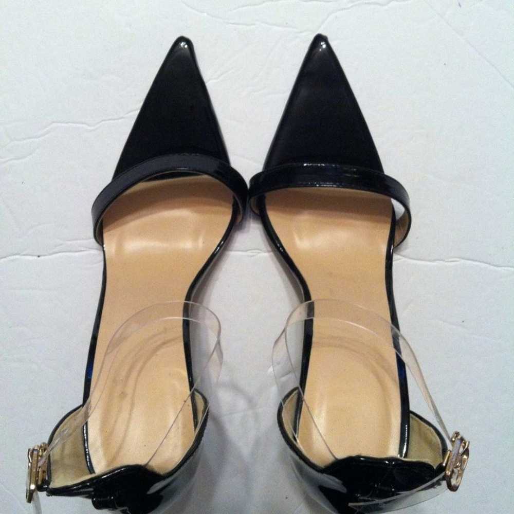 WOMEN'S NEW BLACK HIGH HEEL SHOES  SIZE: 39(8.5) - image 2