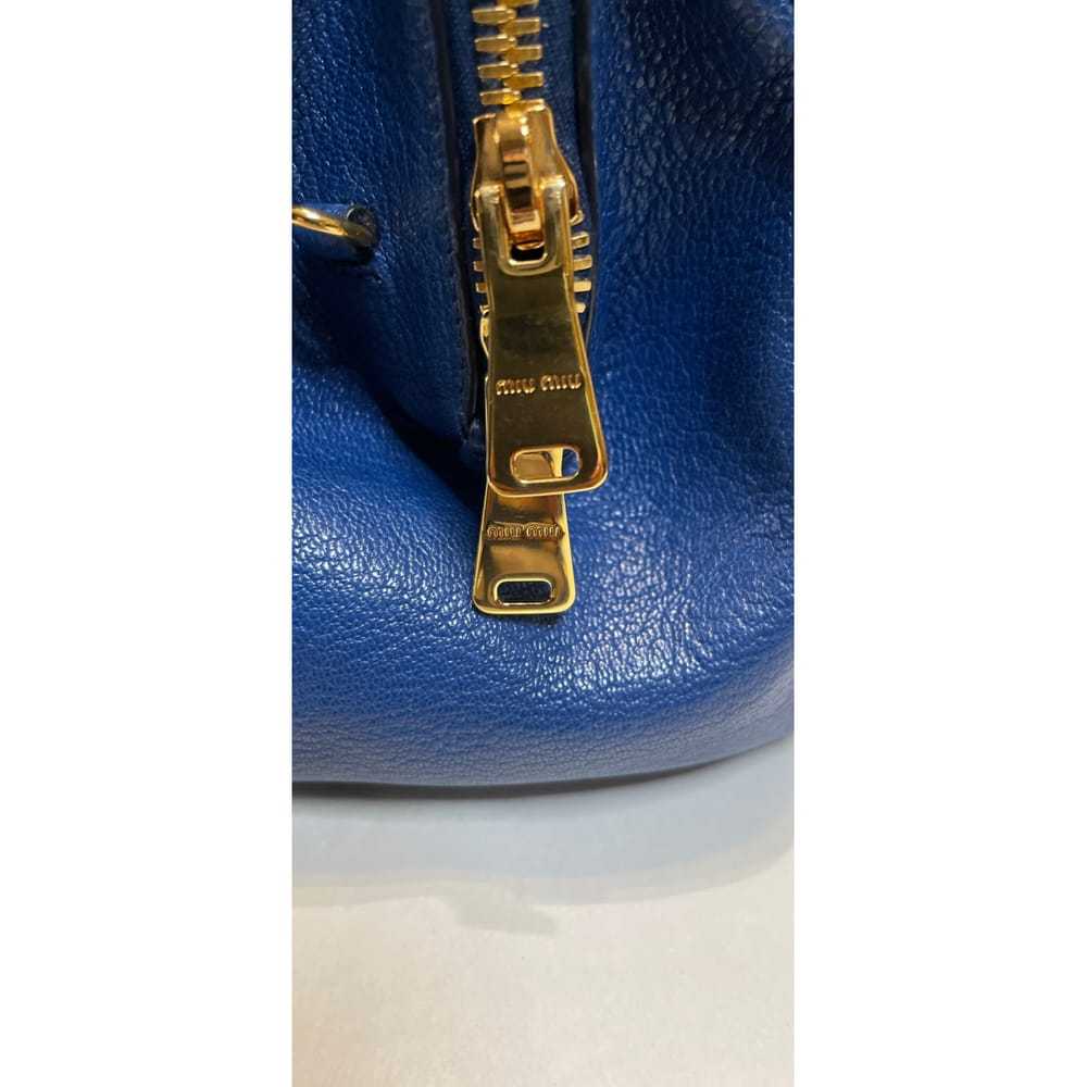 Miu Miu Madras leather satchel - image 5