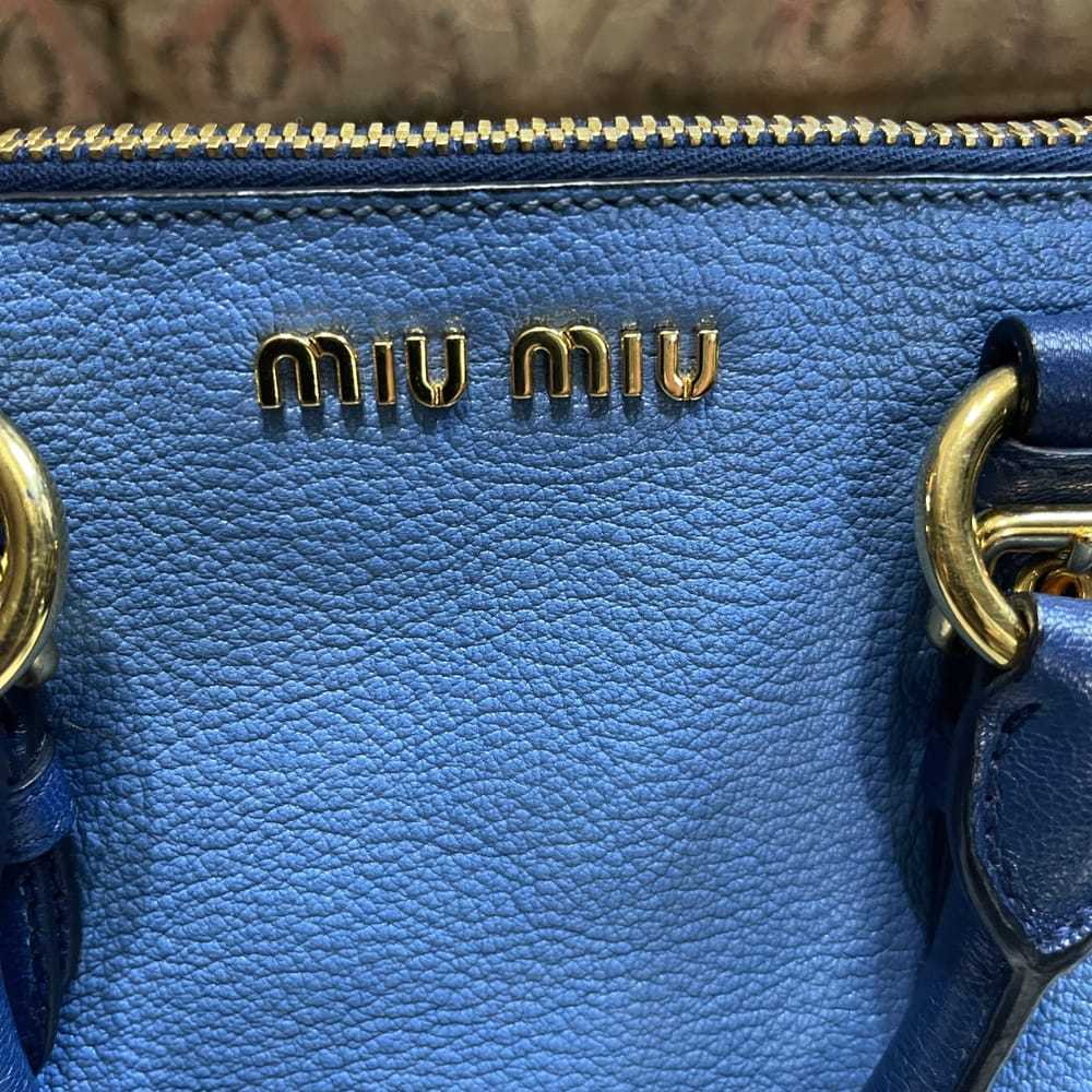 Miu Miu Madras leather satchel - image 9