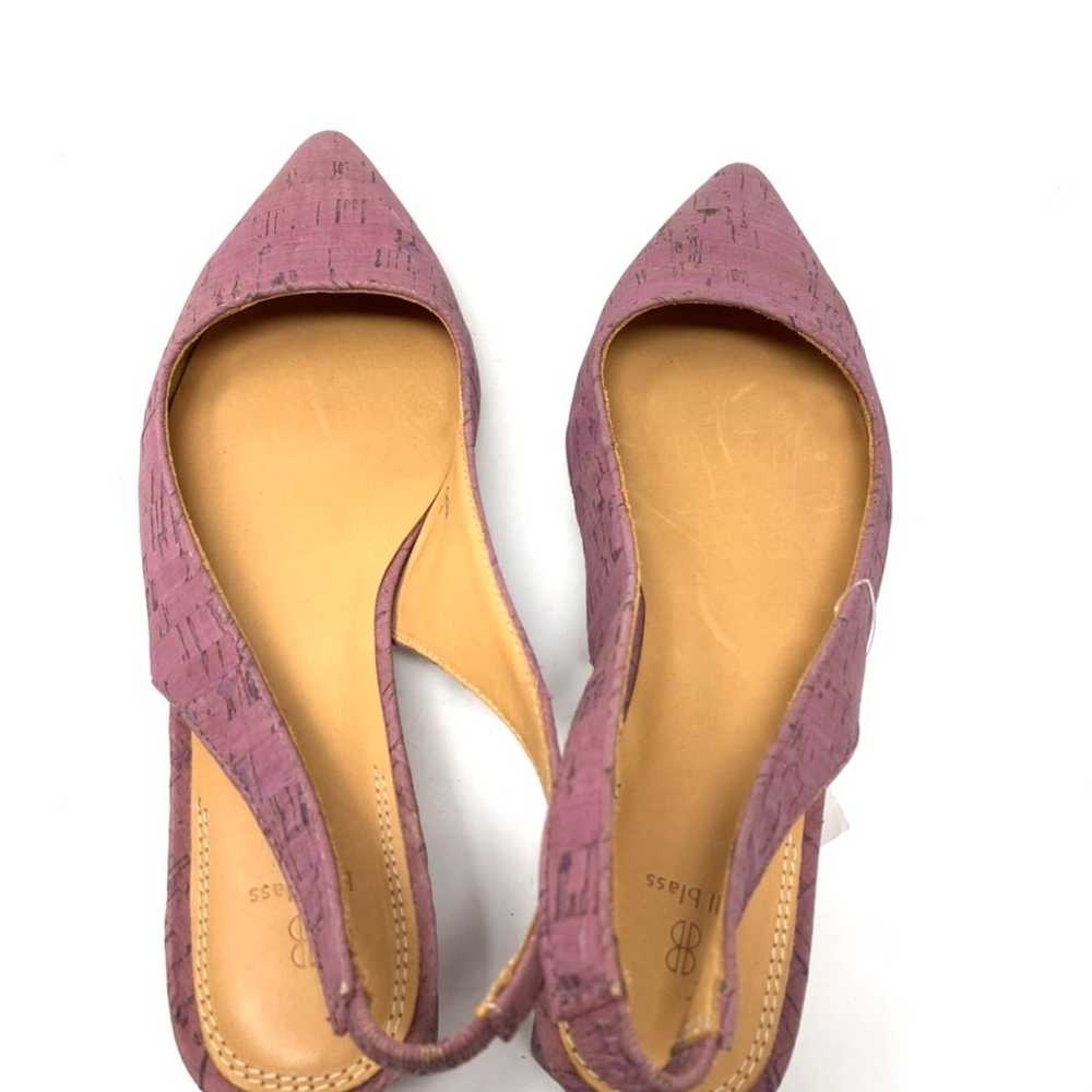 NWOB Bill Blass pumps size 7.5 purple - image 6