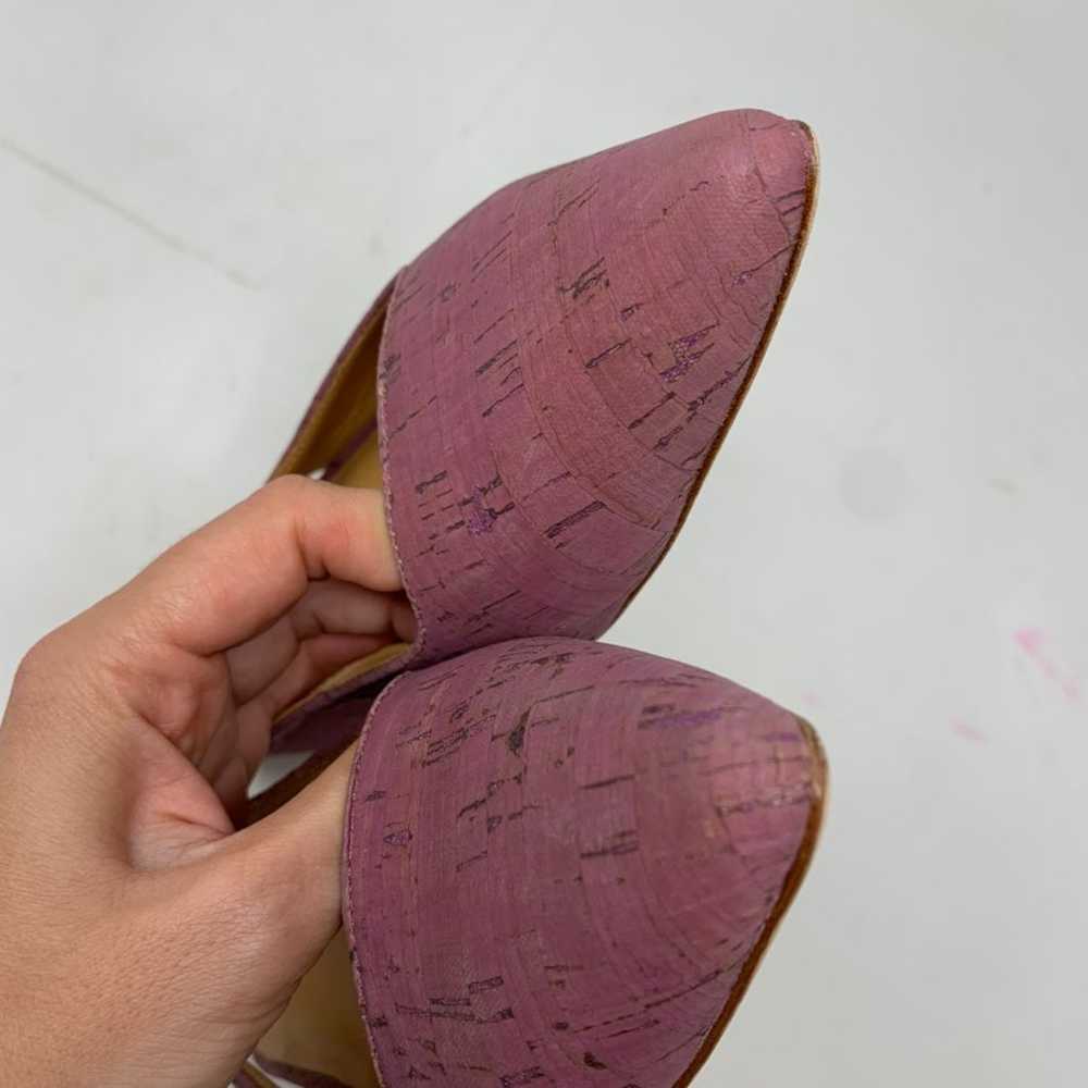 NWOB Bill Blass pumps size 7.5 purple - image 7