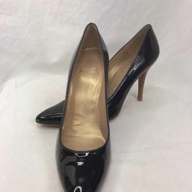 NWOB Stuart Weitzman Black Patent Pump 9