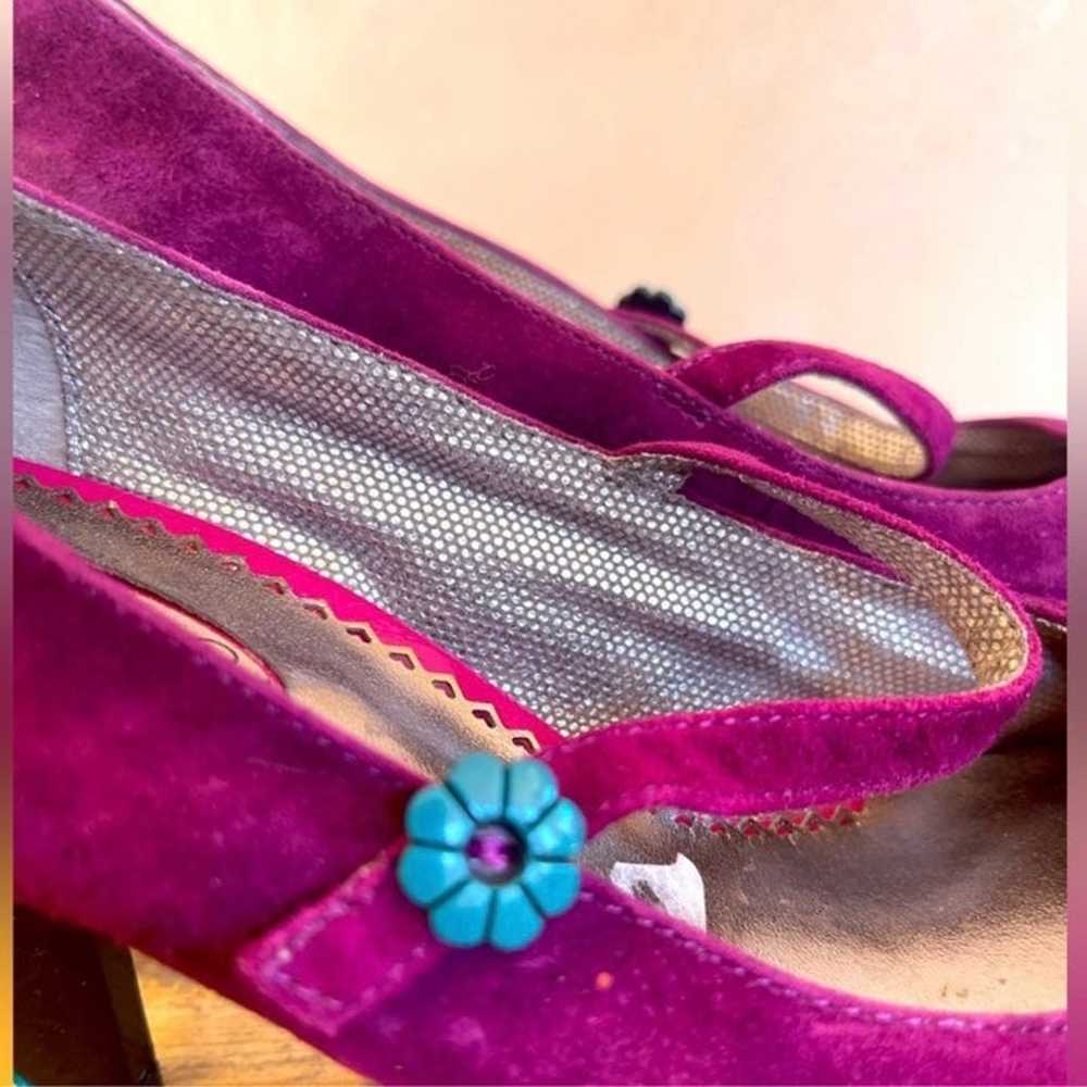 POETIC LICENSE Cute Color Blocked Purple Teal Sof… - image 11