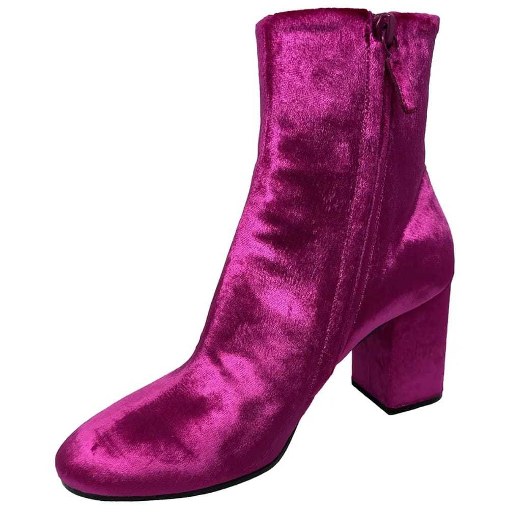 Balenciaga Velvet boots - image 2