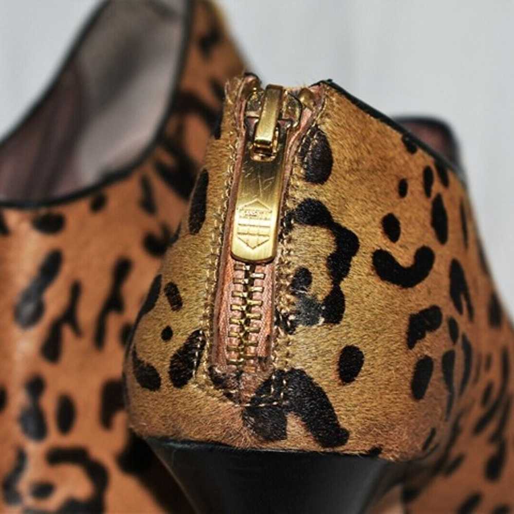 VINCE CAMUTO Calf Hair Leopard Platform Ankle Boo… - image 3