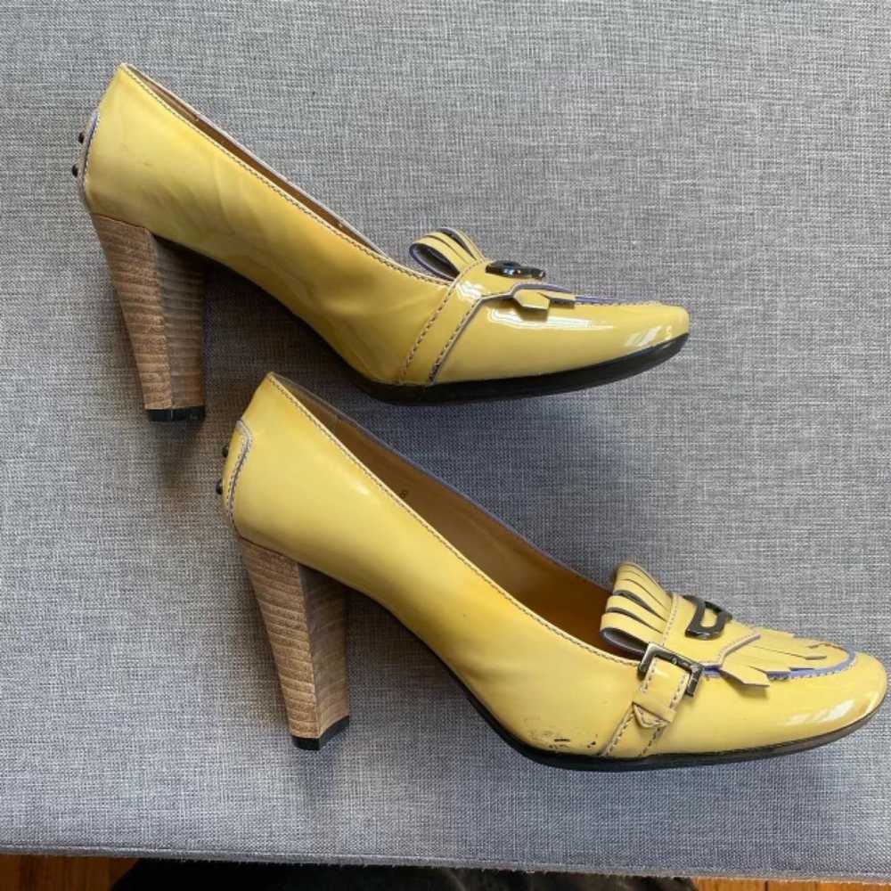 Vintage Tods patent leather heels - image 2