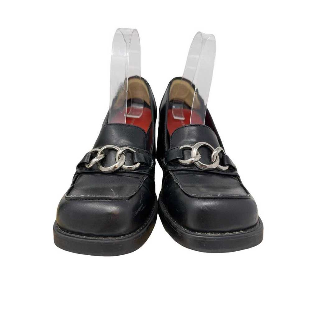 Vintage 90's Lower East Side Platform Chunky Shoe… - image 5