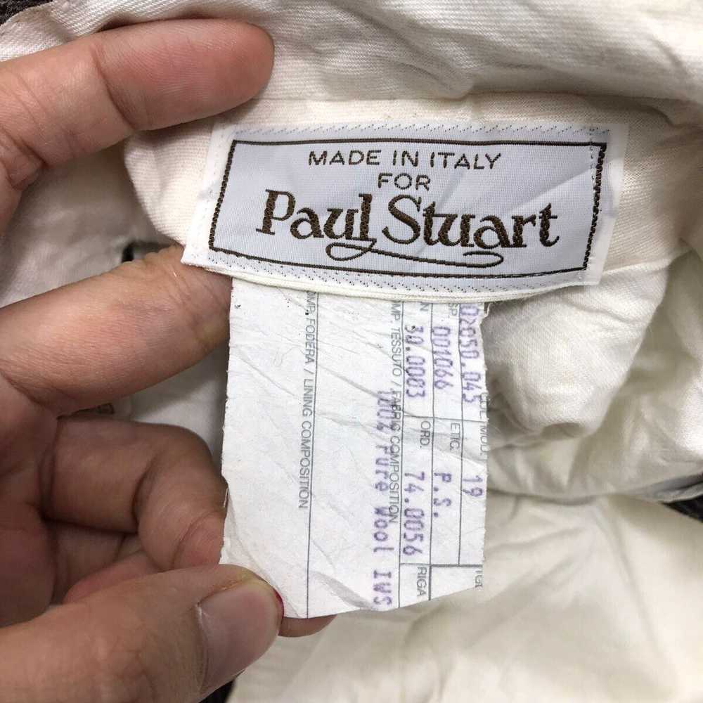 Paul Stuart Vtg PAUL STUART Made In ITALY Minimal… - image 4