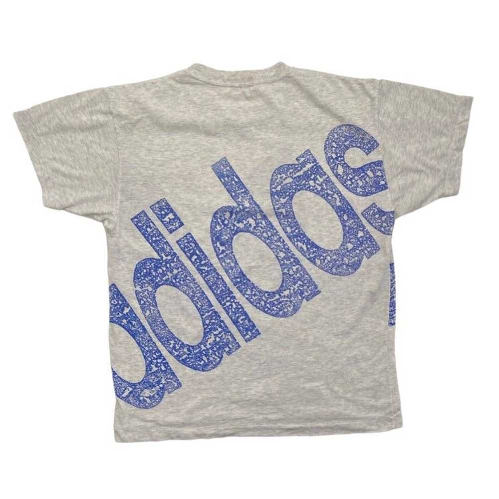 Adidas × Vintage Vintage 90s Adidas T Shirt Hip H… - image 2