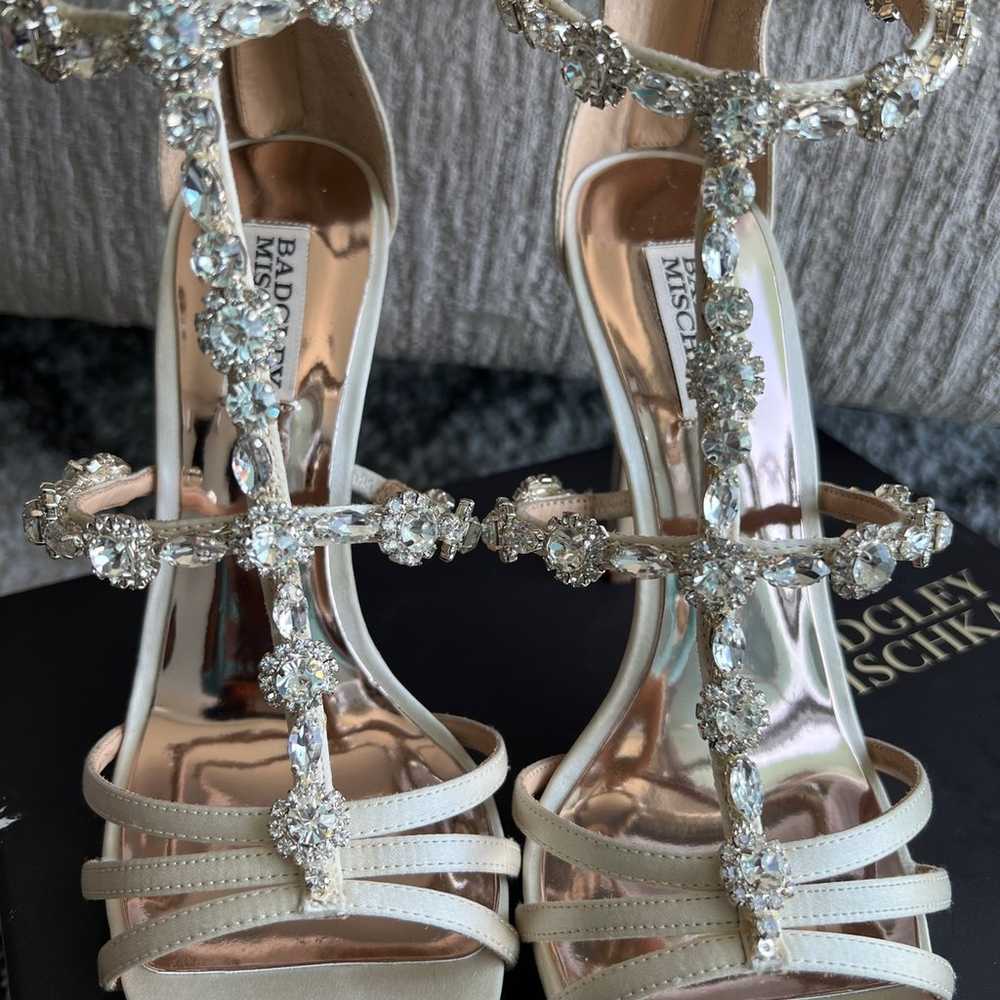 badgley mischka stiletto heel sandals - image 11