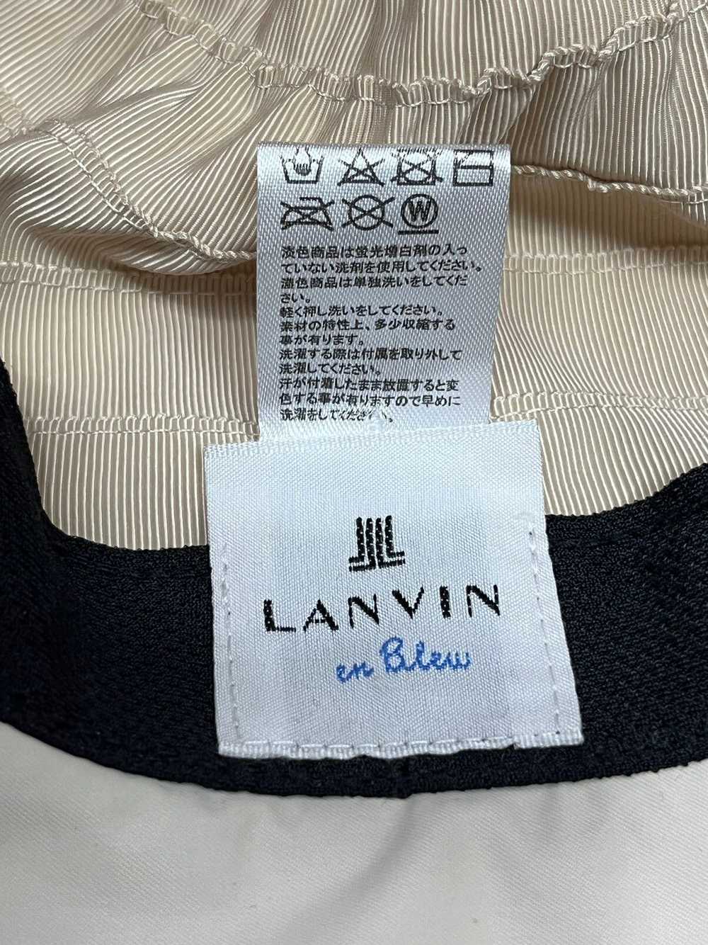Hat × Lanvin × Vintage Vintage LANVIN EN BLEU Spr… - image 8