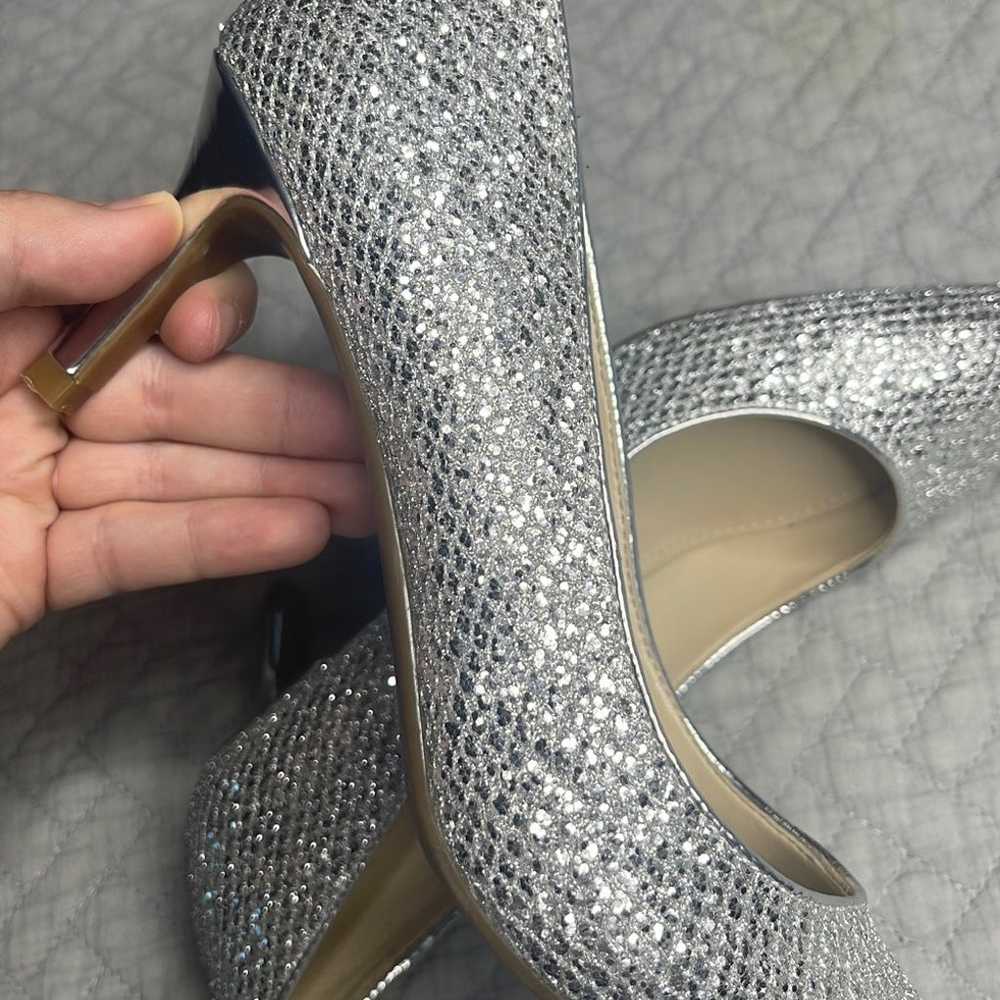 (NEW) Marc Fisher Sparkle Heels in color (diamond) - image 3