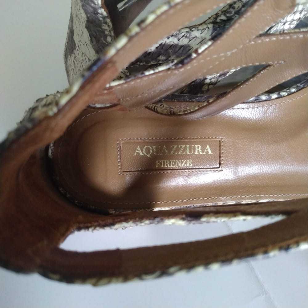 Aquazzura Leather flip flops - image 10