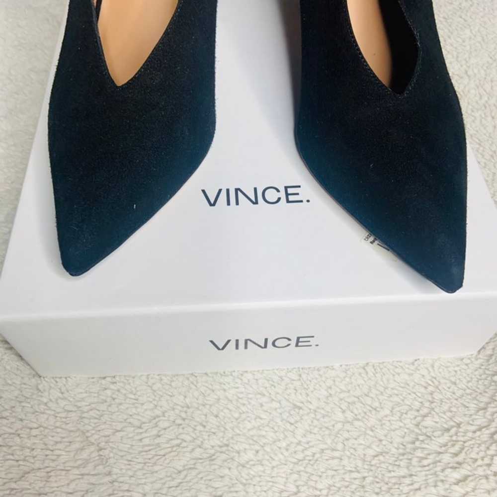 VINCE Suede Portia Pointed Toe Heel - image 3