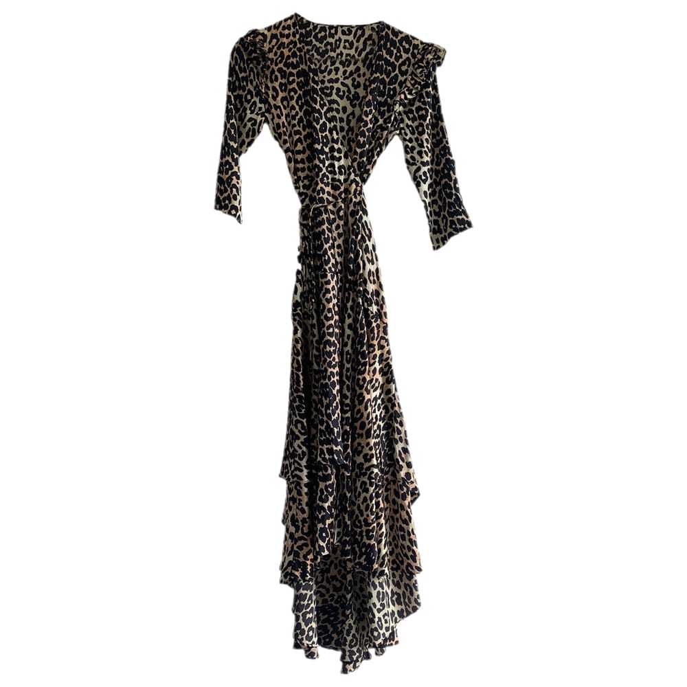 Ganni Silk mid-length dress - image 1
