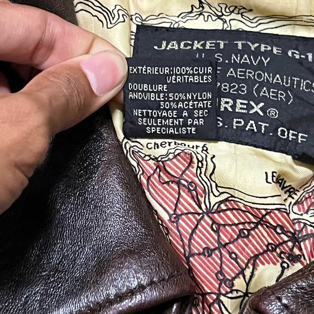 Avirex × Leather Jacket × Vintage Vintage Avirex … - image 11