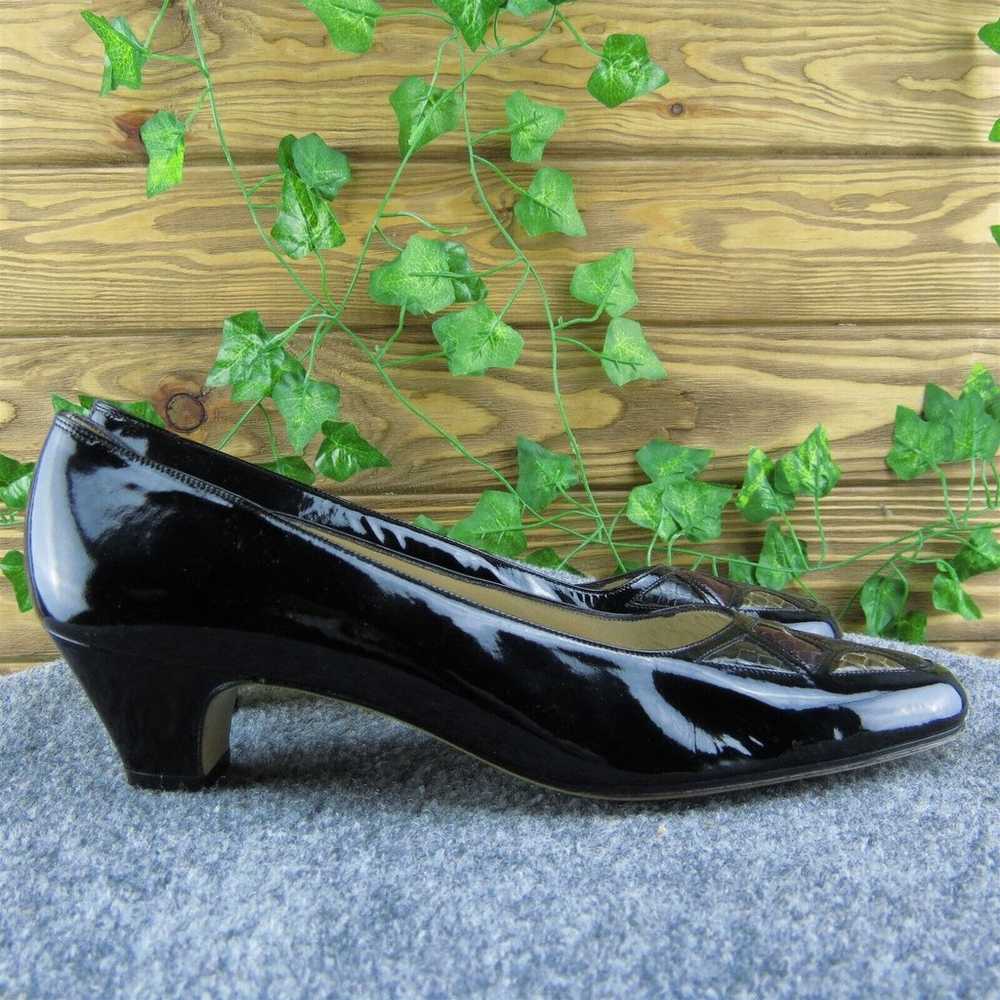 Salvatore Ferragamo Women Pump Heel Shoes Black P… - image 5