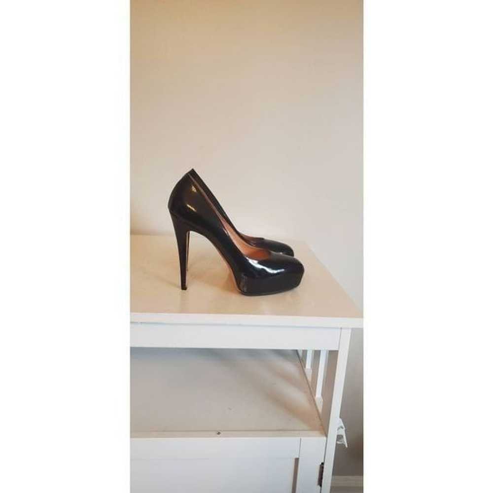 BRIAN ATWOOD Maniac Black Patent Leather Pumps Si… - image 2