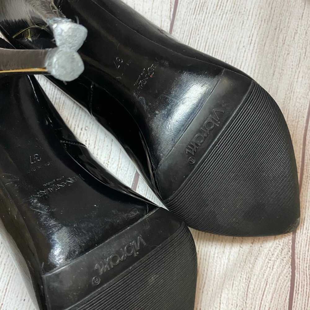 Preloved YSL black patent high heels - image 7