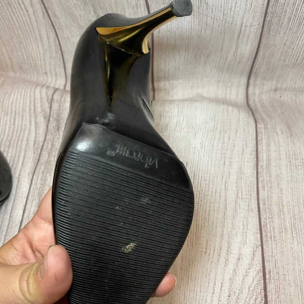 Preloved YSL black patent high heels - image 9