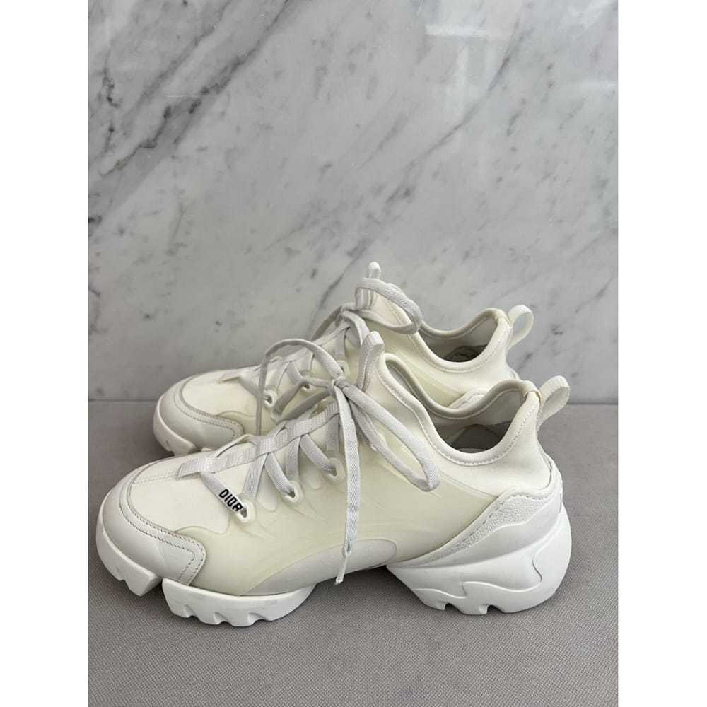 Dior D-Connect leather trainers - image 3