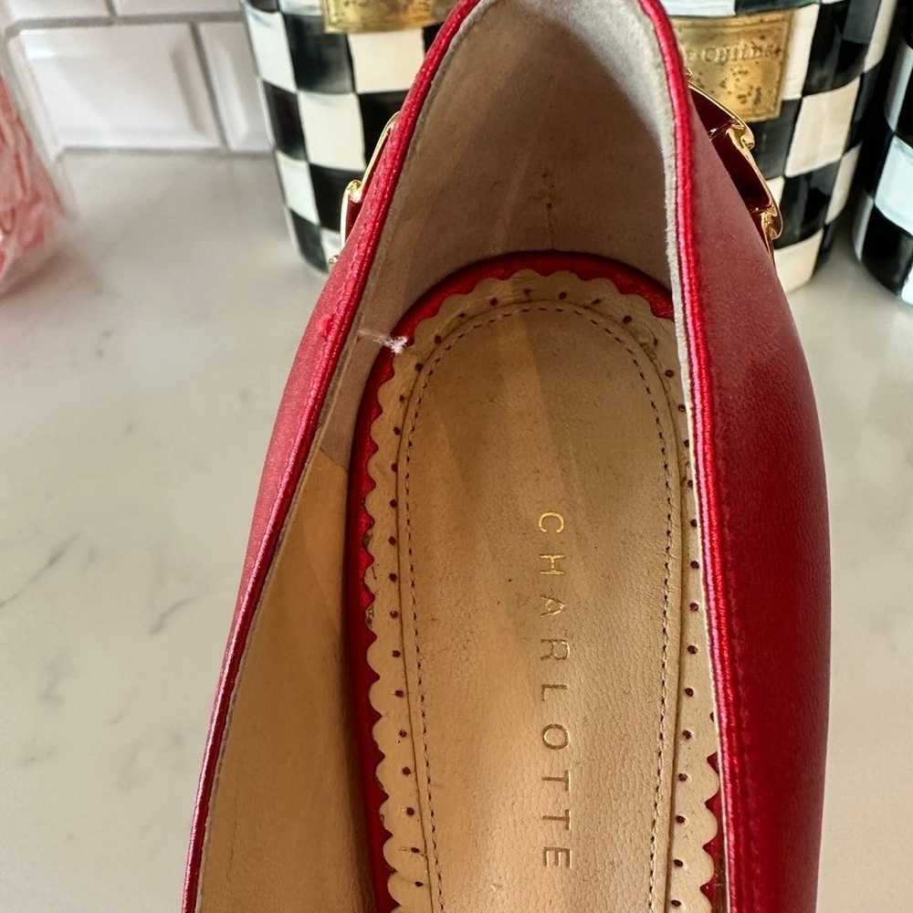 Charlotte Olympia red tassel heels - image 7