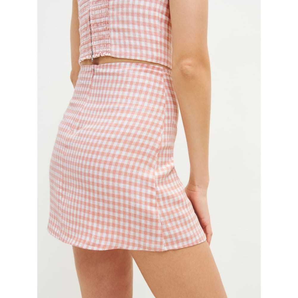 Reformation Linen mini skirt - image 9