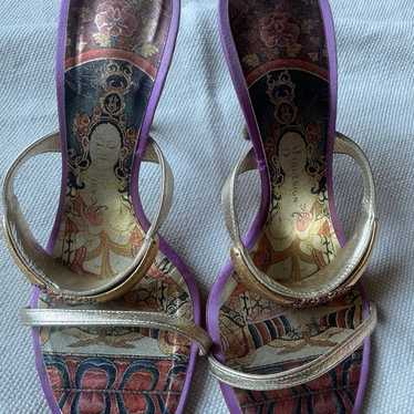 giuseppe zanotti heels Vicini size 36 1/2 with Cr… - image 1