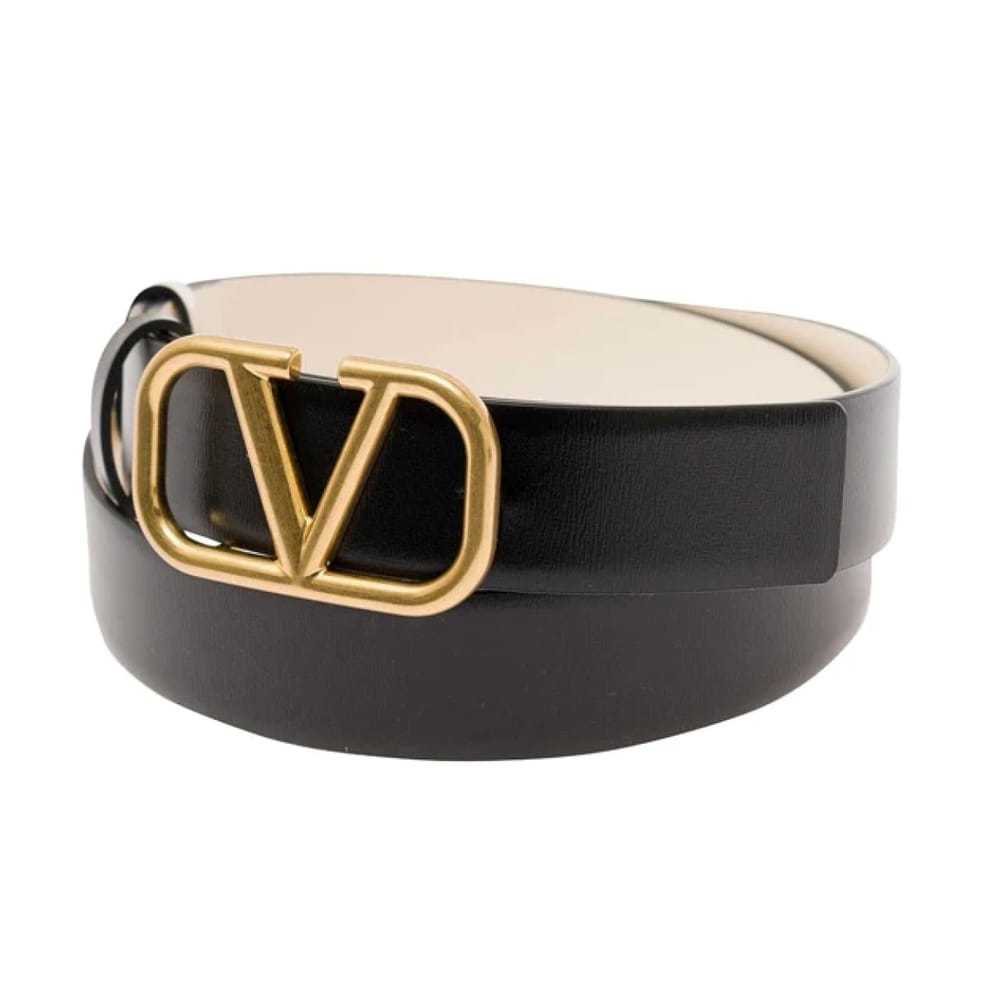 Valentino Garavani VLogo leather belt - image 2