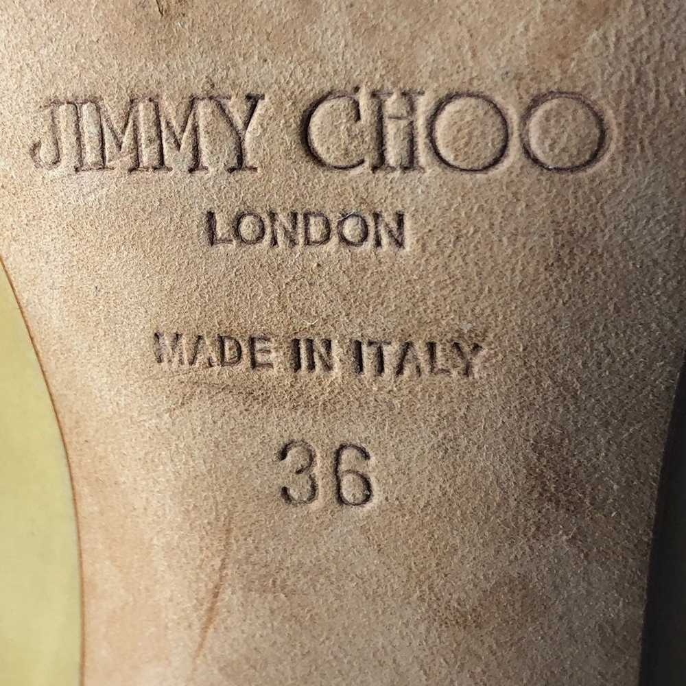 Jimmy Choo Pointed Toe Cutout Heels - image 12