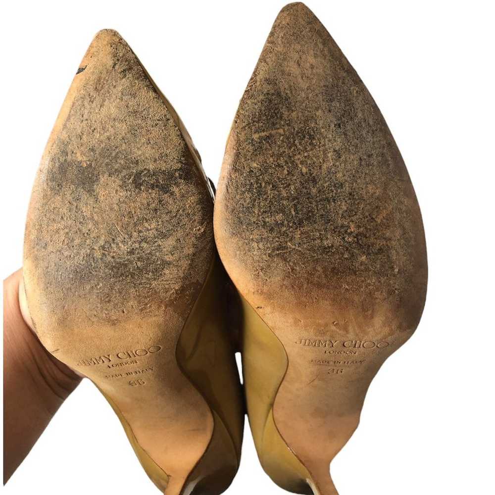 Jimmy Choo Pointed Toe Cutout Heels - image 9