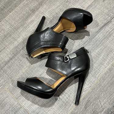 Coach leather heels size 5 - image 1