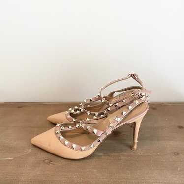 Kaitlyn Pan Studded Heels Size 8.5 - image 1