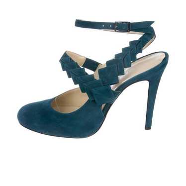 emerald green heels