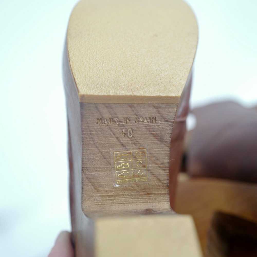 EUC Free People Amber Orchard Cutout Leather Wedg… - image 10