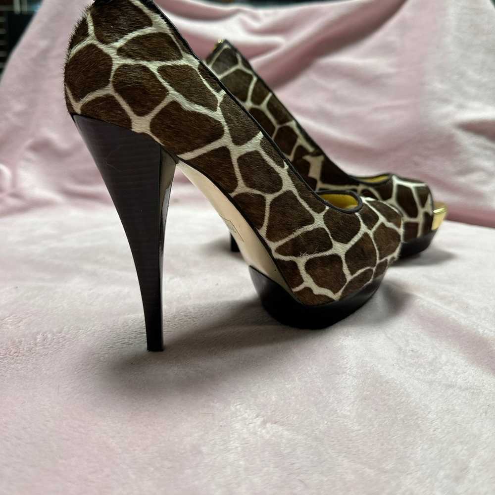 Michael Kors Giraffe Print Heels - image 1